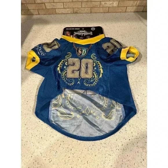 Athentic SNOOP DOGG Dog Pet Jersey Shirt size medium #113 - Picture 1 of 2